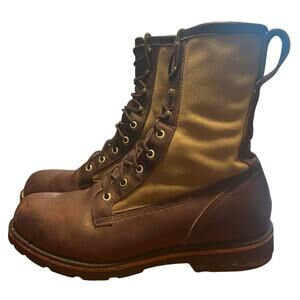 Filson Rangeland Highlander Work Hunting Boots Mens 11d leather Wax Twill
